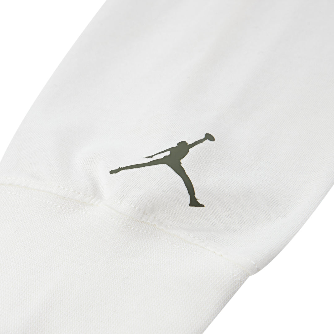Jordan Boys Jumpman Drips White Long Sleeve T-Shirt (Big Kids)