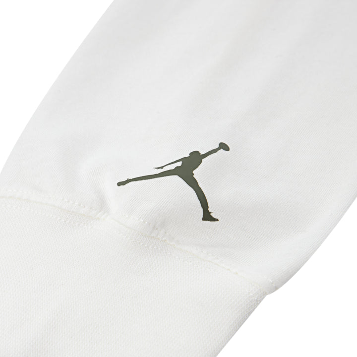 Jordan Boys Jumpman Drips White Long Sleeve T-Shirt (Big Kids)