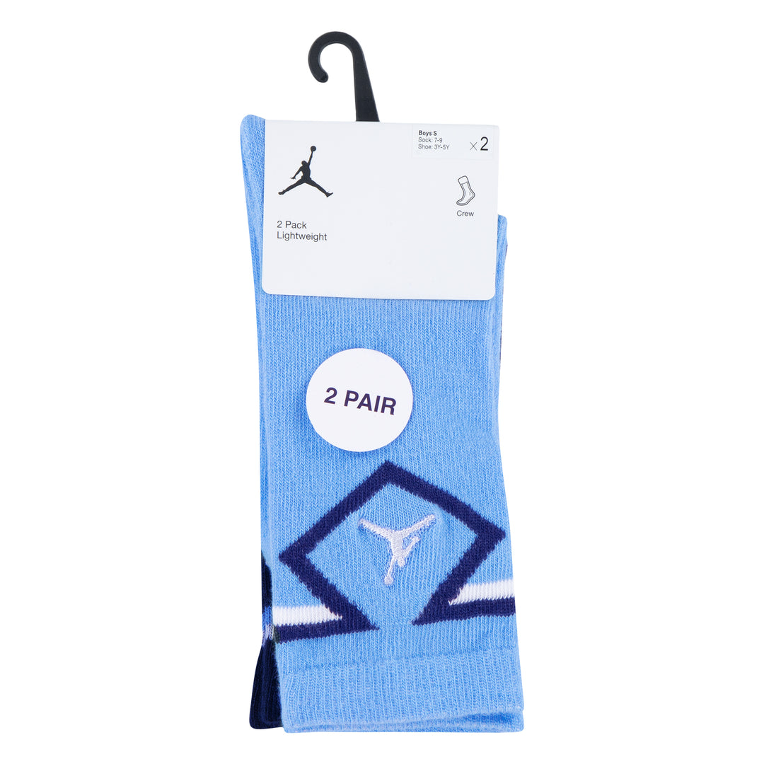 Jordan Diamond High Crew University Socks (Little Kids)