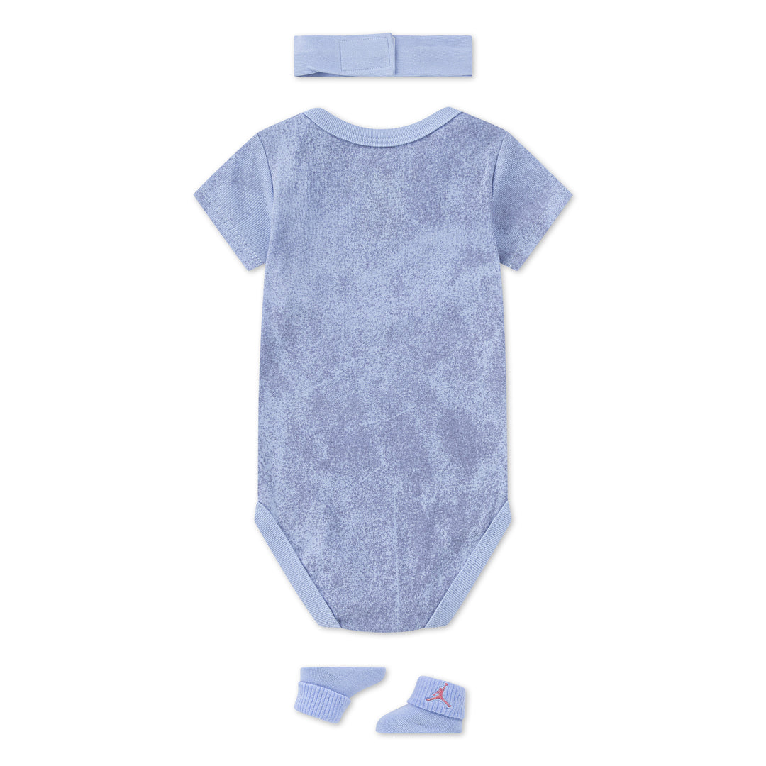Jordan Girls Blue Jeans & Bling 3PC Box Set Cobalt Bliss (Newborn)
