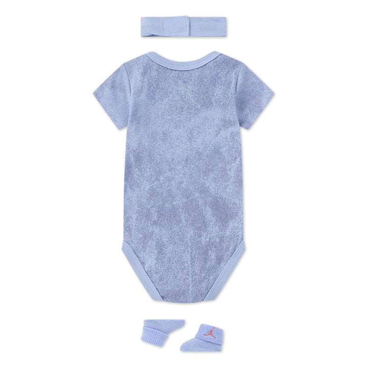 Jordan Girls Blue Jeans & Bling 3PC Box Set Cobalt Bliss (Newborn)