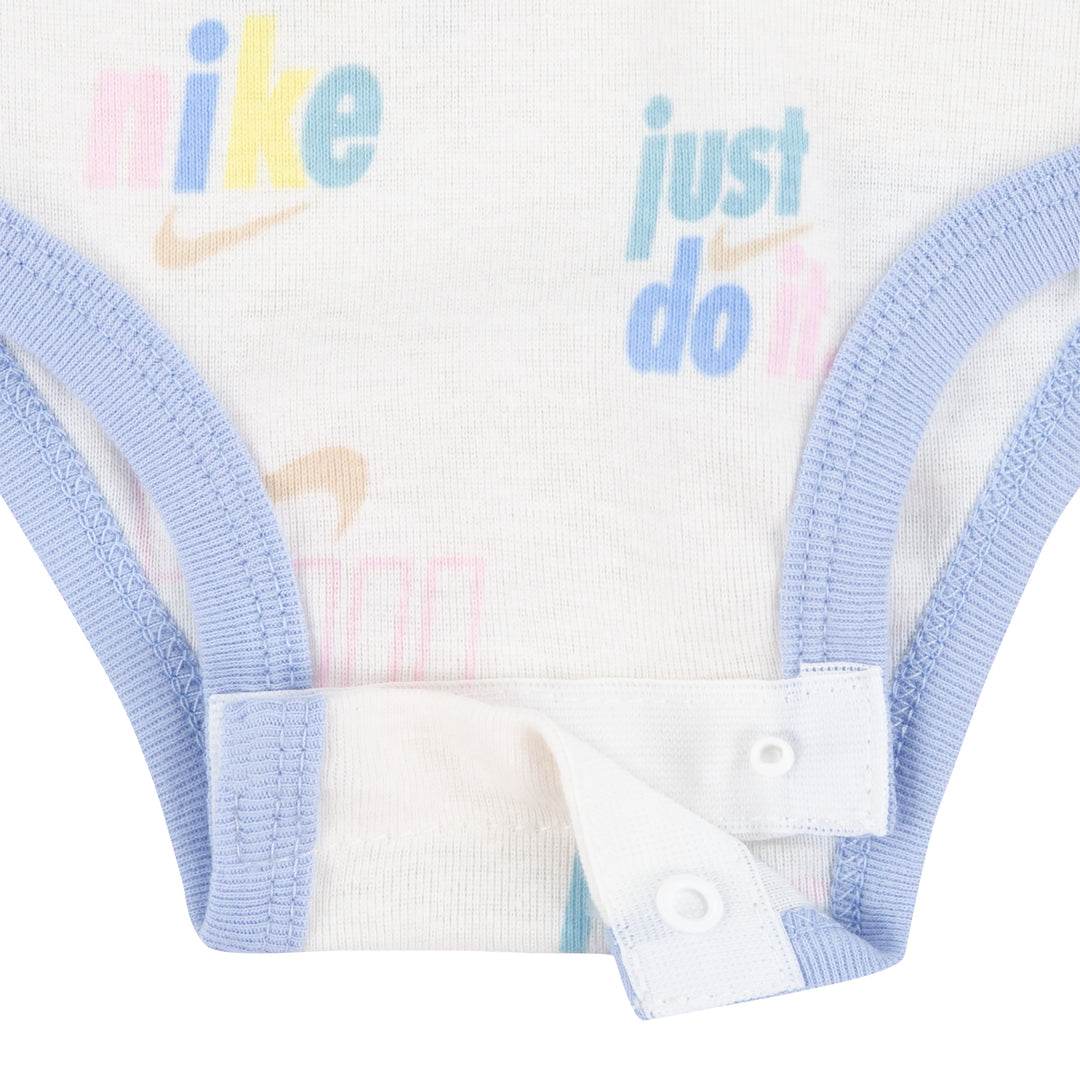 Nike E1D1 Neutral 3 Piece Gift Set Sail (Newborn)