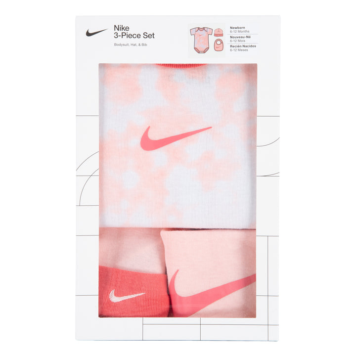 Nike Cloud-Dye Days 3 Piece Pink Bloom (Infant)