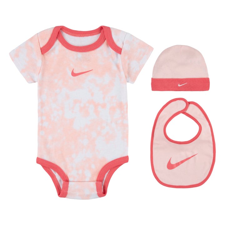 Nike Cloud-Dye Days 3 Piece Pink Bloom (Infant)