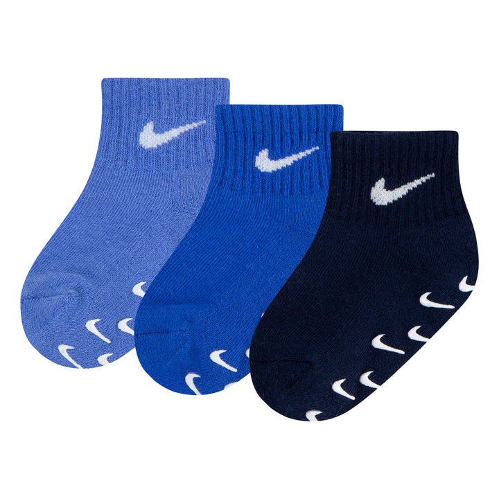 Nike 3-Packs Gripper Quarter Socks (Infant)