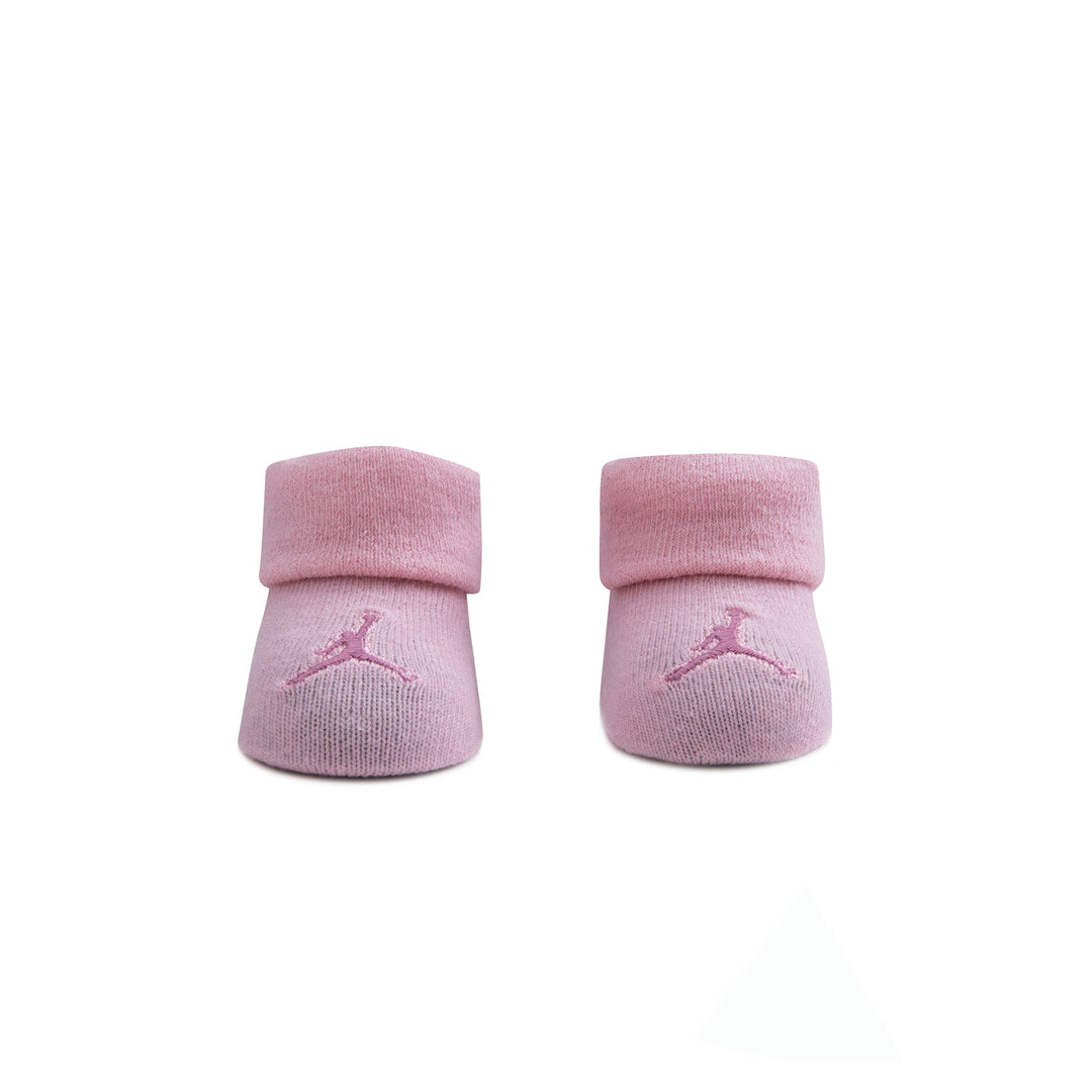Jordan 3-Piece Bodysuit, Headband & Booties Pink Gift Set (Infant)