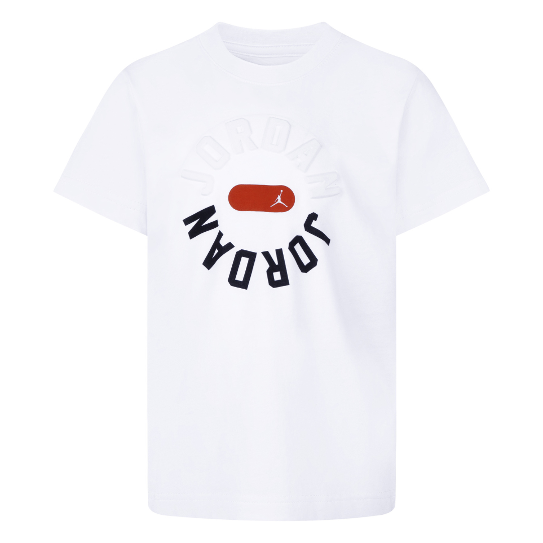 Jordan Class Ring Short Sleeve Tee White (Big Kids)