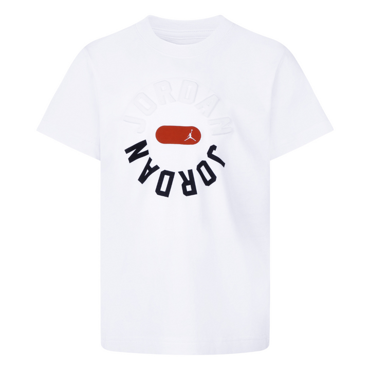 Jordan Class Ring Short Sleeve Tee White (Big Kids)