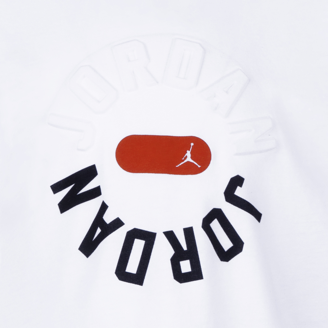 Jordan Class Ring Short Sleeve Tee White (Big Kids)