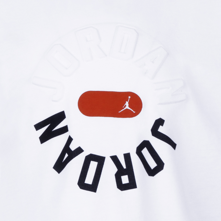 Jordan Class Ring Short Sleeve Tee White (Big Kids)