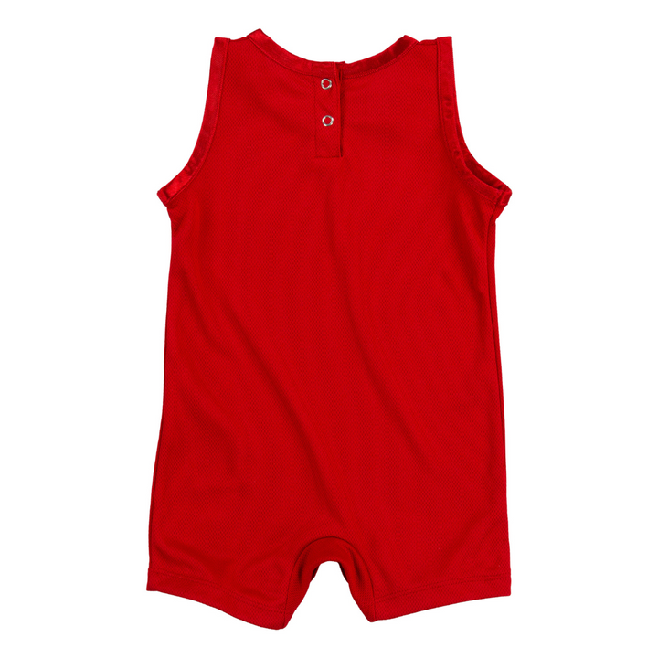 Jordan Jersey Romper Gym Red (Infant)