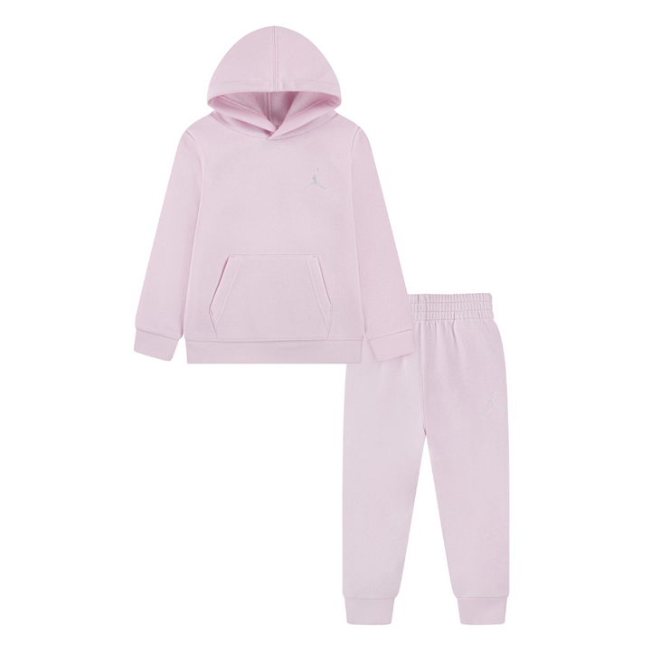 Jordan MJ Essentials Fleece Hoodie Set Pink Foam (Toddler)
