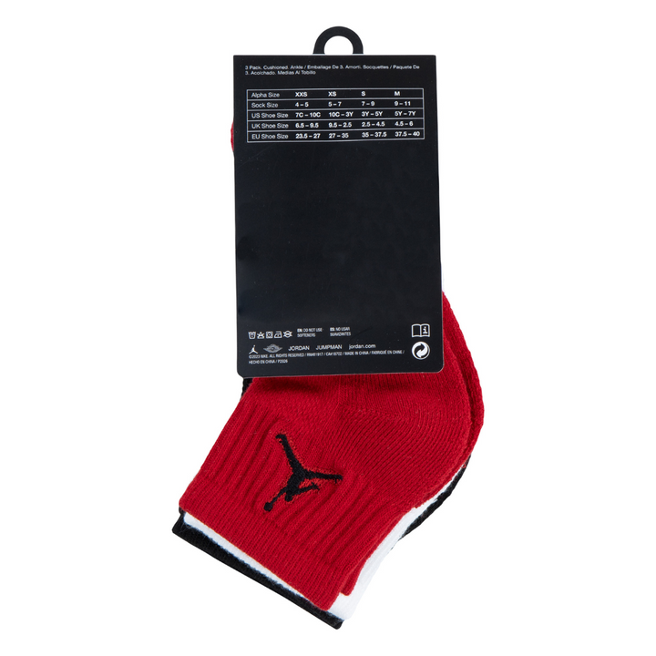 Jordan Quarter Crew Socks (Little Kids)