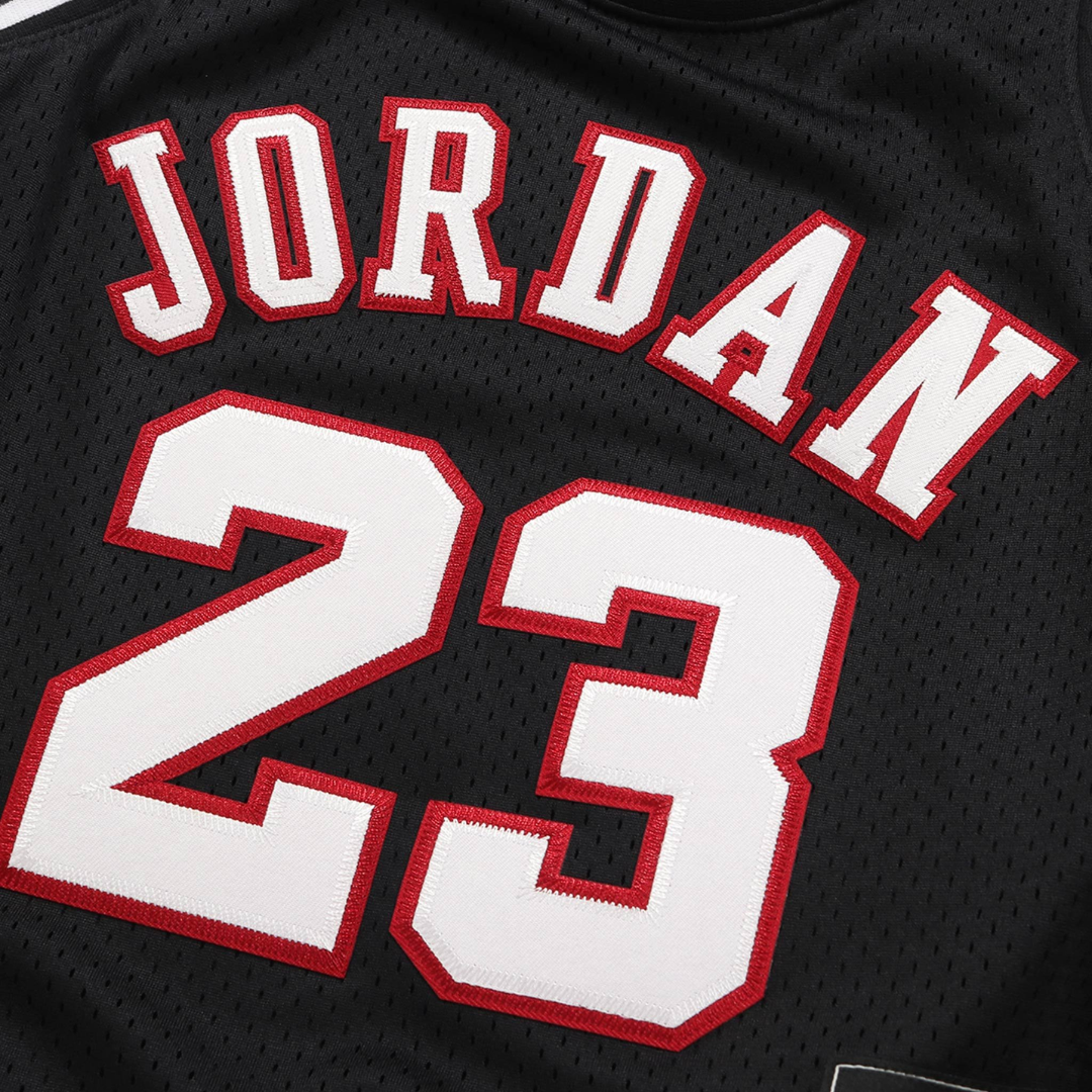 Jordan Girls' Recon Cropped Jersey, Black, Size: Large