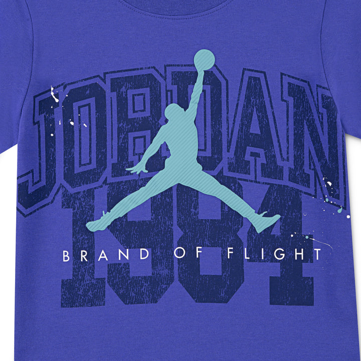 Jordan Throwback Athletic Short Sleeve Tee (Little Kids)