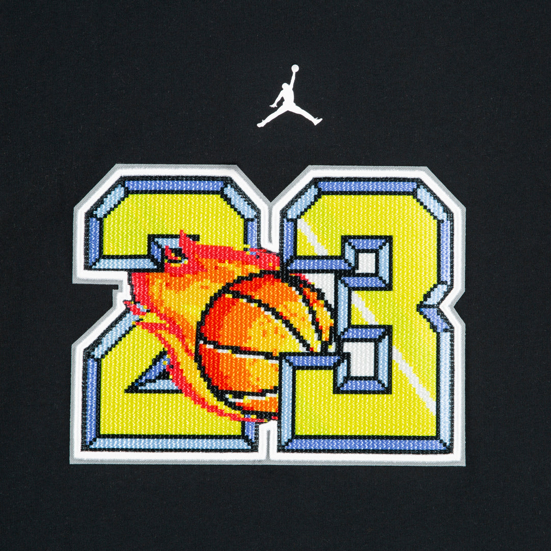 Jordan Customized Air 23 Flame Tee (Little Kids)