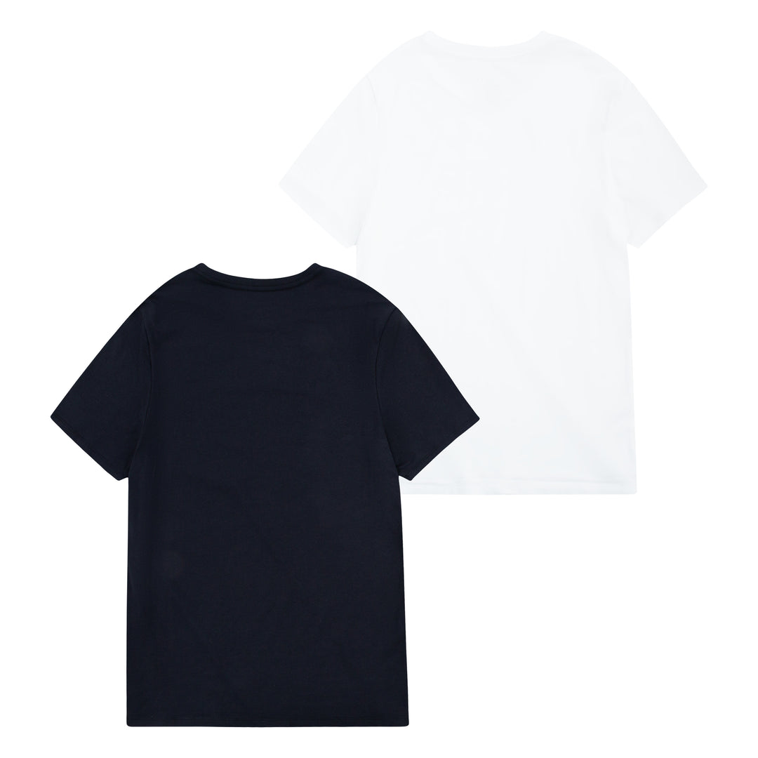 Jordan Flight Cotton Stretch Crew Neck Undershirt 2 Pack (Big Kids)