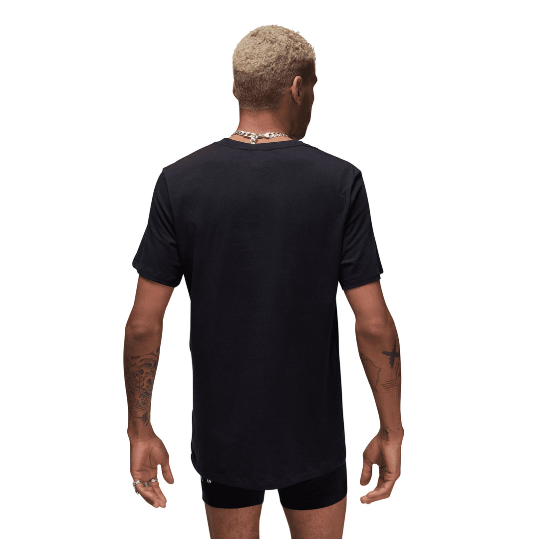 Jordan Flight Cotton Stretch Crew Neck Undershirt 2 Pack (Big Kids)
