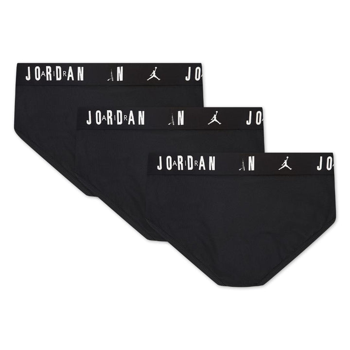 Jordan Men Flight Cotton 3-Pack Brief Black
