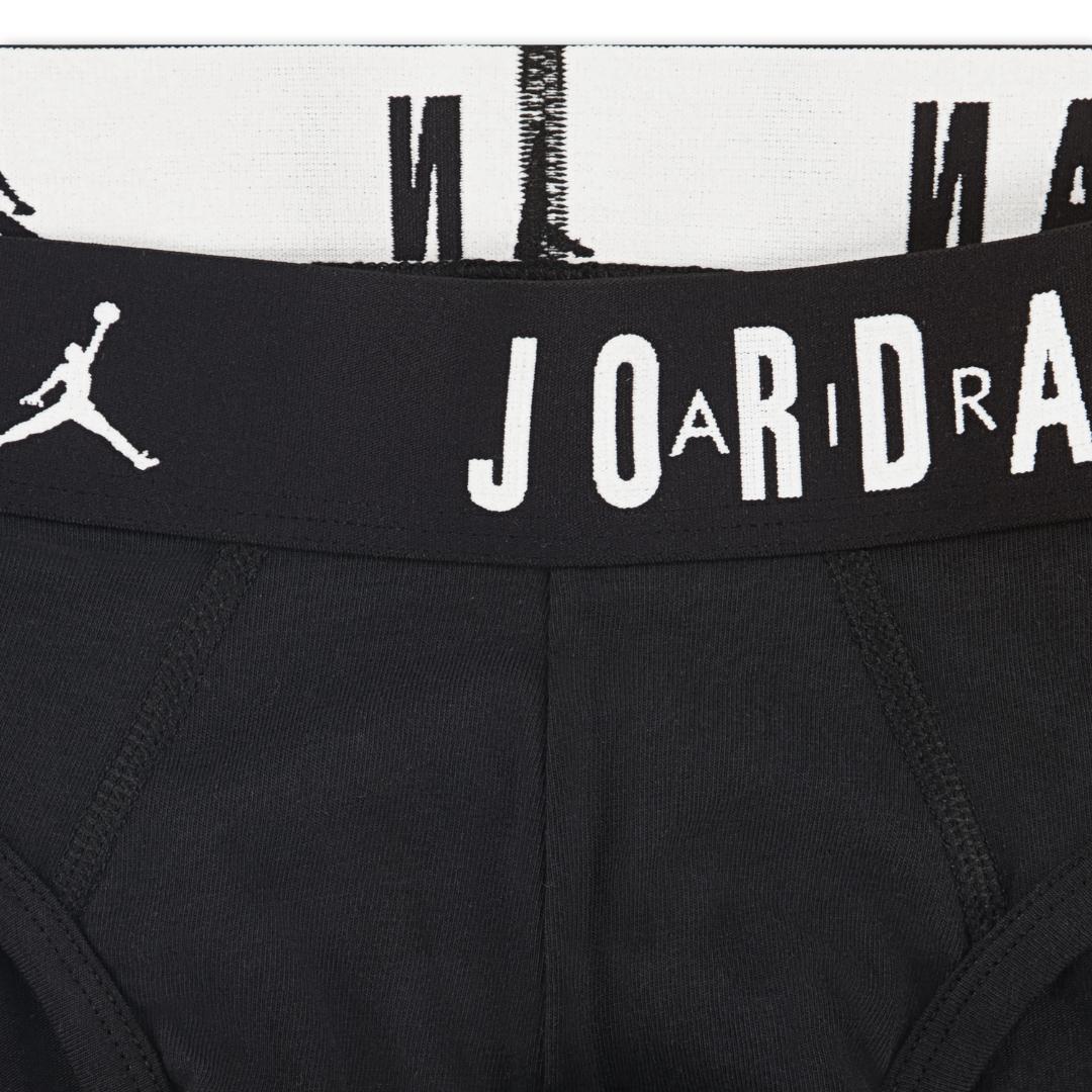 Jordan Men Flight Cotton 3-Pack Brief Black