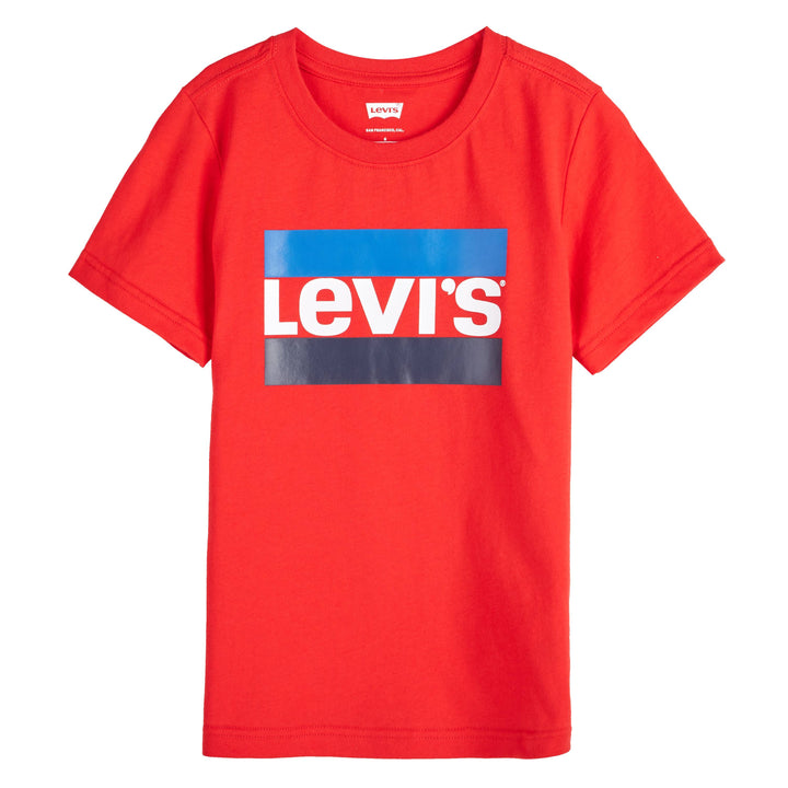 Levi's Boys Red T-Shirt (Big Kids)
