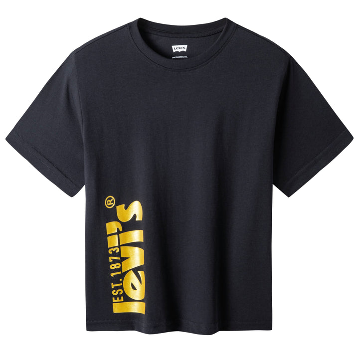 Levi's Boys Black T-Shirt (Little Kids)