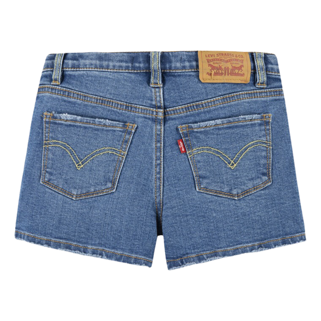 Levi's 501 Ripped Denim Shorts (Big Kids)