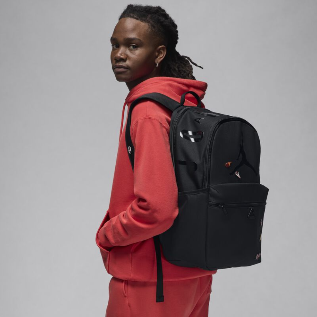 Jordan pin backpack sales