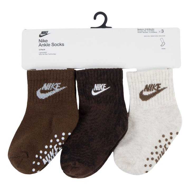 Nike 3-Packs Infant Girls Grip Sock (Infant)