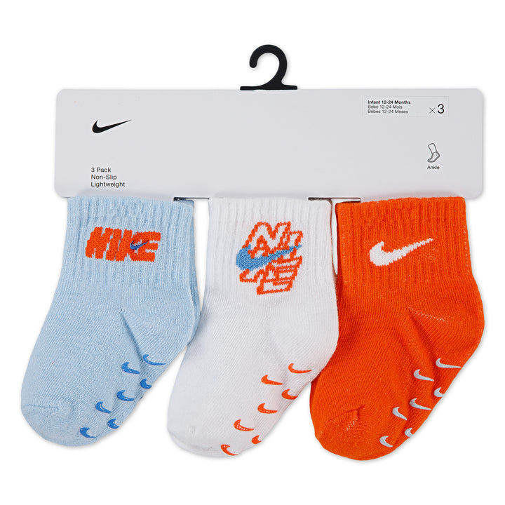 Nike Rhythm Rush 3 Pack Gripper Socks