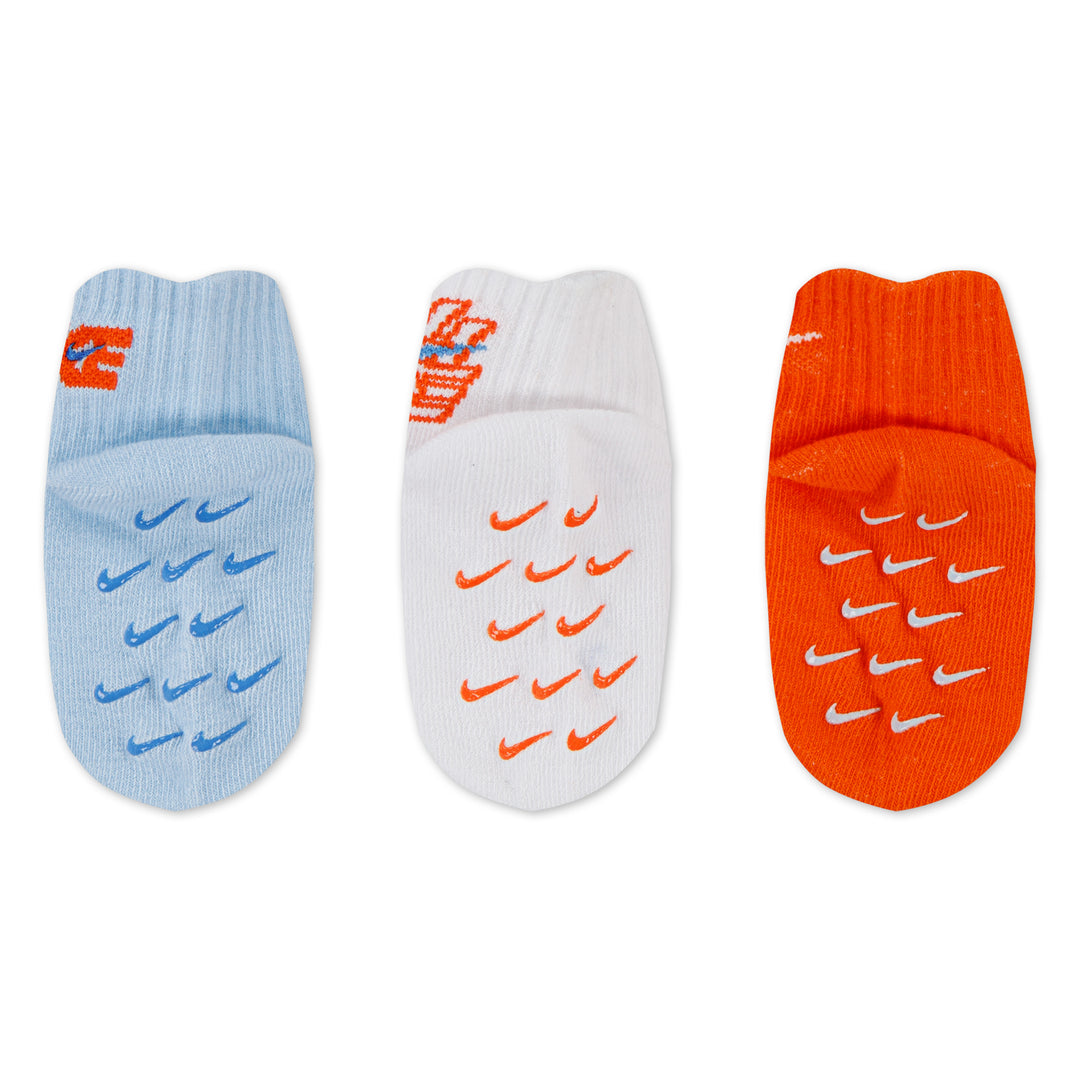 Nike Rhythm Rush 3 Pack Gripper Socks