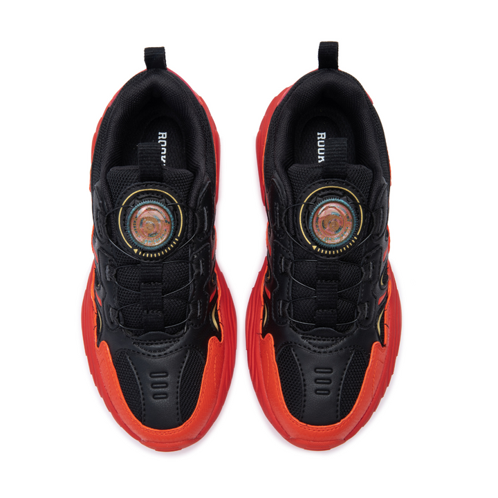 Rookie Chunky Sneaker Black/Red (Big Kids)