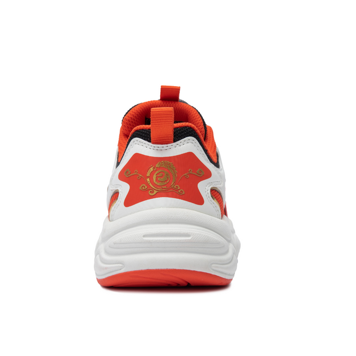 Rookie Chunky Sneaker Off-White/Red (Big Kids)
