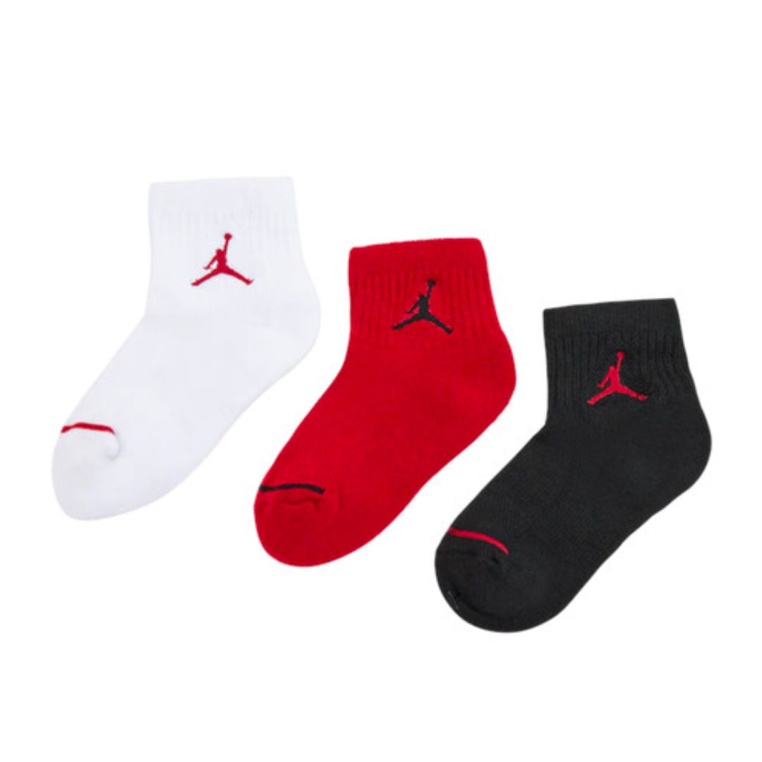 Jordan Quarter Crew Socks (Little Kids)